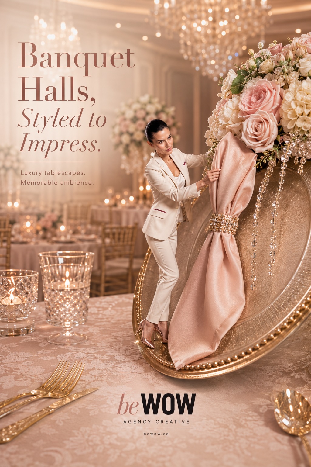 Banquet Hall Concept Campaign — original concept campaign by beWOW
