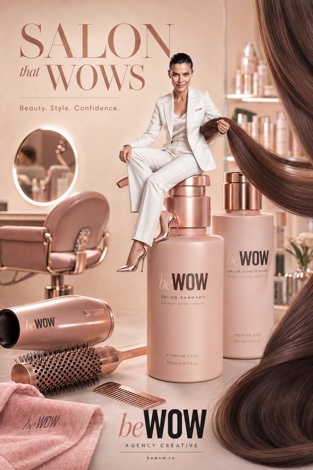 Salon Concept Campaign — original concept campaign by beWOW