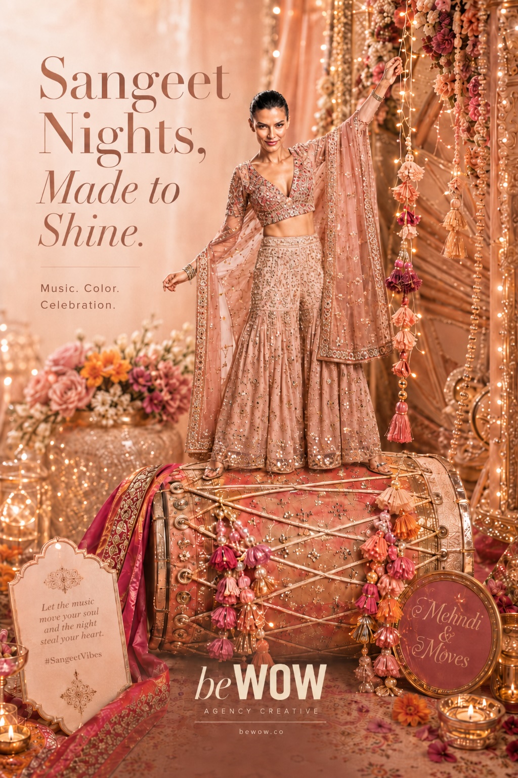 Sangeet Night Concept Campaign — original concept campaign by beWOW