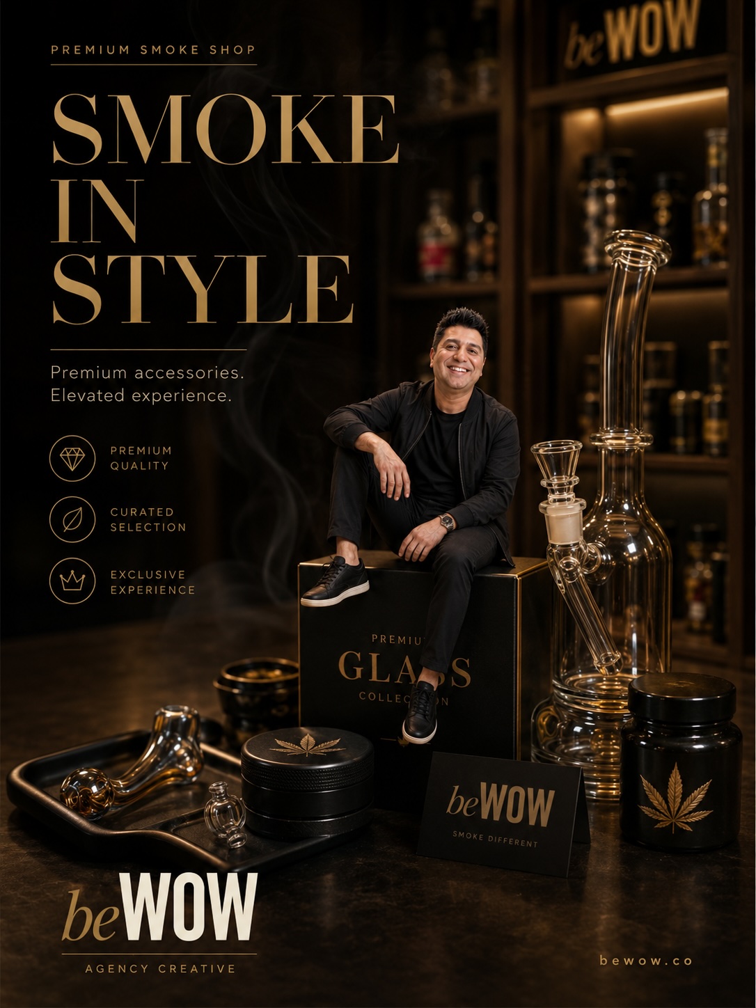 Smoke Shop Concept Campaign — original concept campaign by beWOW