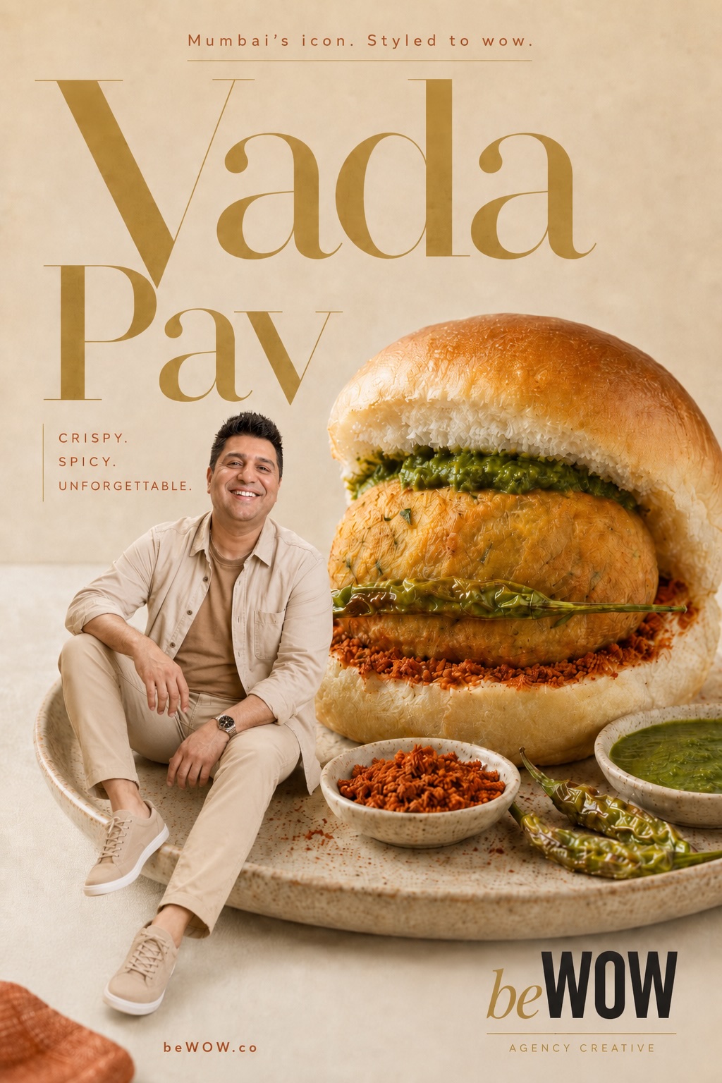 Vada Pav Concept Campaign — original concept campaign by beWOW